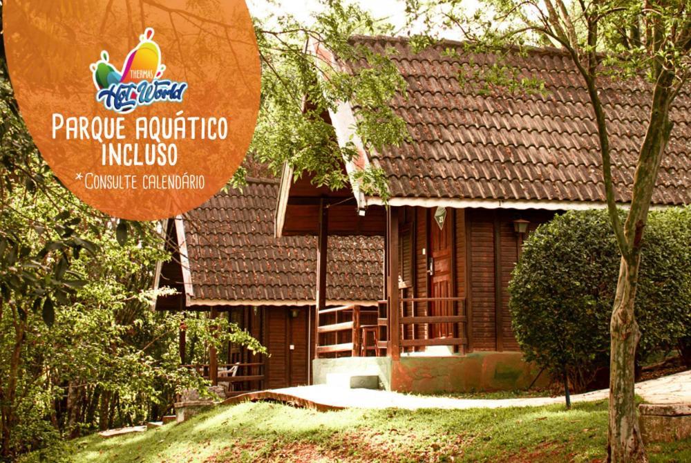 Cabana'S Hotel - Thermas Hot World Monte Sião Exterior foto
